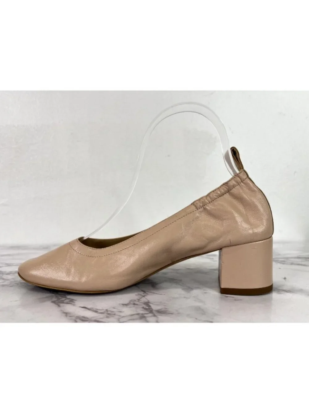 Everlane Women's Pale Rose The Italian Leather Day Heel Sz 5